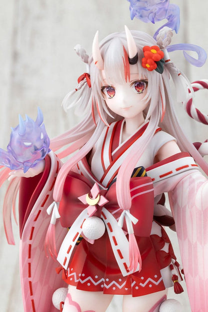 Hololive Production PVC Statue 1/7 Nakiri Ayame Shrine Maiden Fortune Outfit Ver. 26 cm