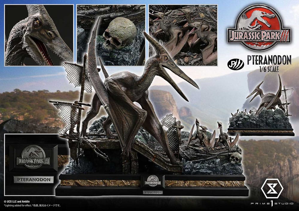 Jurassic Park III Legacy Museum Collection Statue 1/6 Pteranodon Bonus Version 68 cm - Prime 1 Studio Statues & Busts