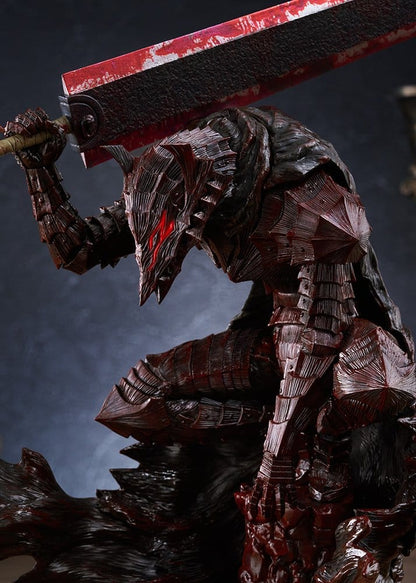 Berserk Pop Up Parade PVC Figure Guts (Berserker Armor): Bloody Paint Ver. L Size 28 cm - Max Factory Statues