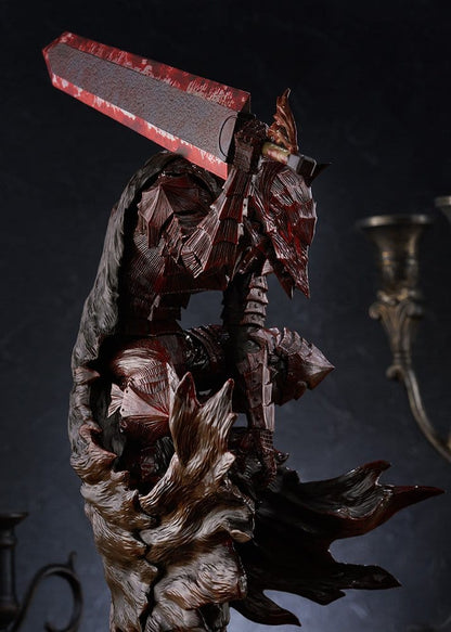 Berserk Pop Up Parade PVC Figure Guts (Berserker Armor): Bloody Paint Ver. L Size 28 cm - Max Factory Statues