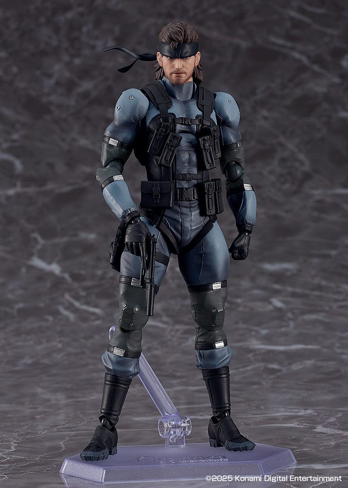 Metal Gear Solid 2: Sons of Liberty Figma Action Figure Solid Snake MGS2 Ver. Updated Edition 16 cm - Max Factory Action Figures