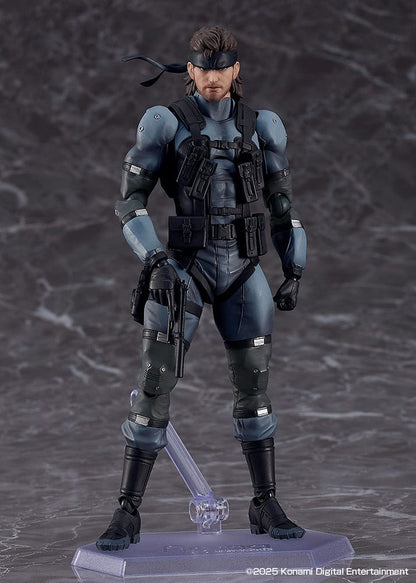 Metal Gear Solid 2: Sons of Liberty Figma Action Figure Solid Snake MGS2 Ver. Updated Edition 16 cm - Max Factory Action Figures