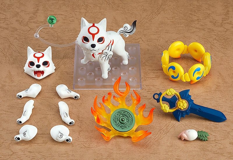 Okami Nendoroid Action Figure Amaterasu DX Ver. - Max Factory Action Figures