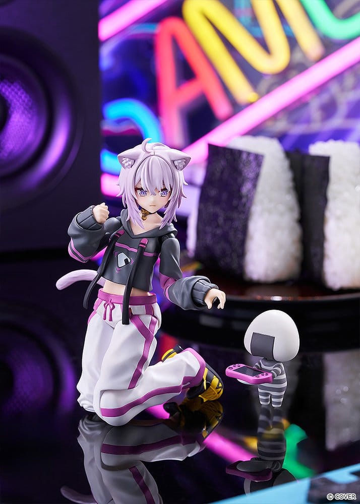 Hololive Production figma Action Figure Nekomata Okayu 14 cm - Max Factory Action Figures