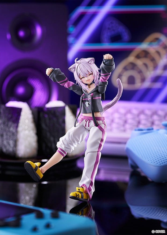 Hololive Production figma Action Figure Nekomata Okayu 14 cm - Max Factory Action Figures