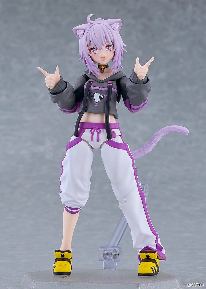 Hololive Production figma Action Figure Nekomata Okayu 14 cm - Max Factory Action Figures