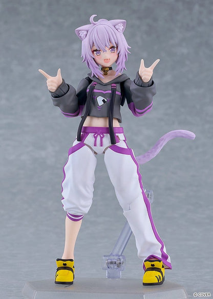 Hololive Production figma Action Figure Nekomata Okayu 14 cm - Max Factory Action Figures