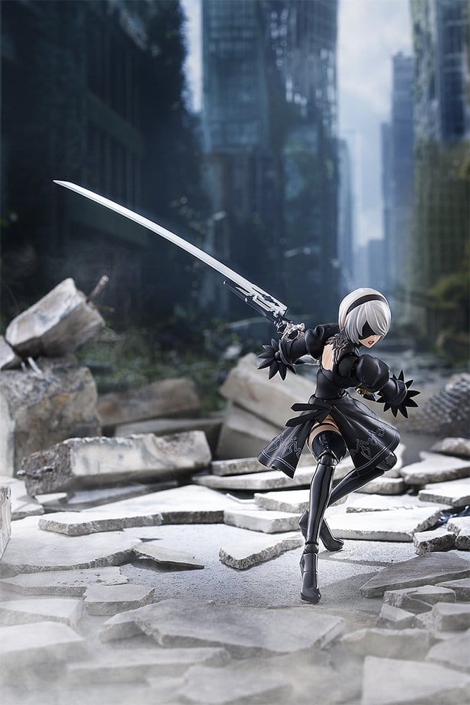 NieR:Automata Ver1.1a Figma Action Figure 2B (YoRHa No.2 Type B) - Max Factory Action Figures