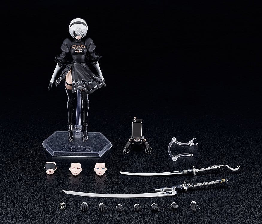 NieR:Automata Ver1.1a Figma Action Figure 2B (YoRHa No.2 Type B) - Max Factory Action Figures
