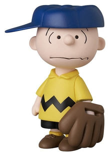MLB × Peanuts UDF PVC Figure Los Angeles Dodgers Charlie Brown - Medicom Mini Figures