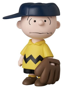 MLB × Peanuts UDF PVC Figure New York Yankees Charlie Brown - Medicom Mini Figures
