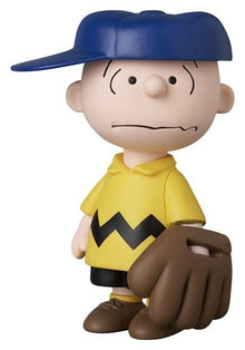 MLB × Peanuts UDF PVC Figure New York Mets Charlie Brown - Medicom Mini Figures