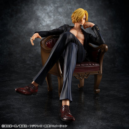 One Piece Portrait.Of.Pirates "S.O.C" PVC Figure Sanji Ver.R 14 cm - Megahouse Statues