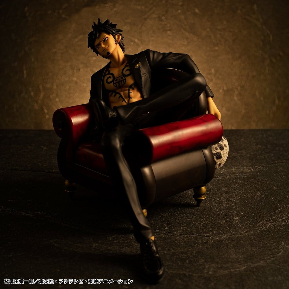 One Piece Portrait.Of.Pirates "S.O.C" PVC Figure Trafalgar Law Ver.R - Megahouse Statues