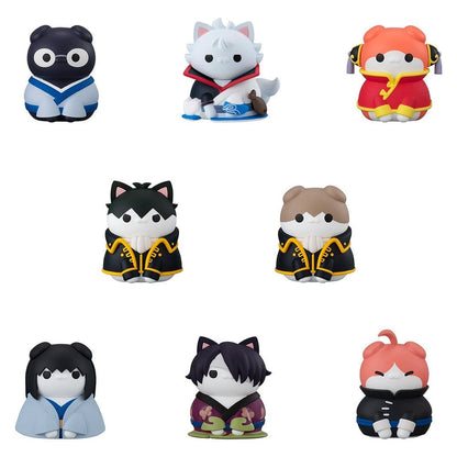 Gintama Mega Cat Project Mini Figures Nyantama Go Meow-Meow Edition! Blind Box Display (8) (Repeat) - MegaHouse Blind Boxes