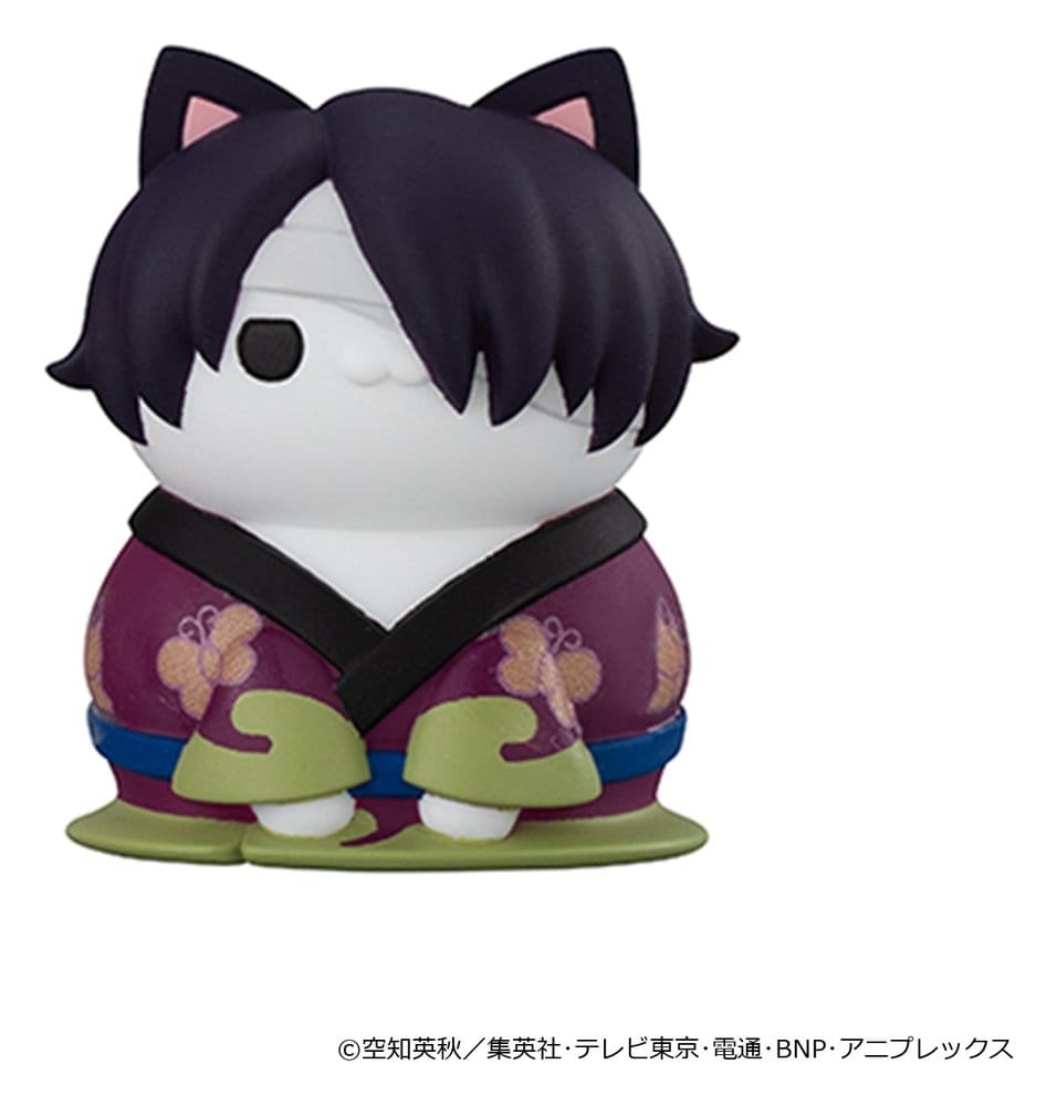 Gintama Mega Cat Project Mini Figures Nyantama Go Meow-Meow Edition! Blind Box Display (8) (Repeat)