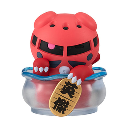 Mobile Suit Gundam Mega Cat Project Trading Figure 6-Pack Cats Luckycat 6 cm Blind Box (with gift) - Megahouse Mini Figures, Blind Boxes