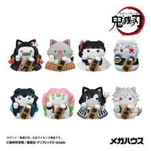 Demon Slayer: Kimetsu no Yaiba Mega Cat Project Minifigures 6 cm Demon Slayer Fortune Cats ver. 02 Blind Box Display Box Qty 8 (Repeat) - Megahouse Blind Boxes