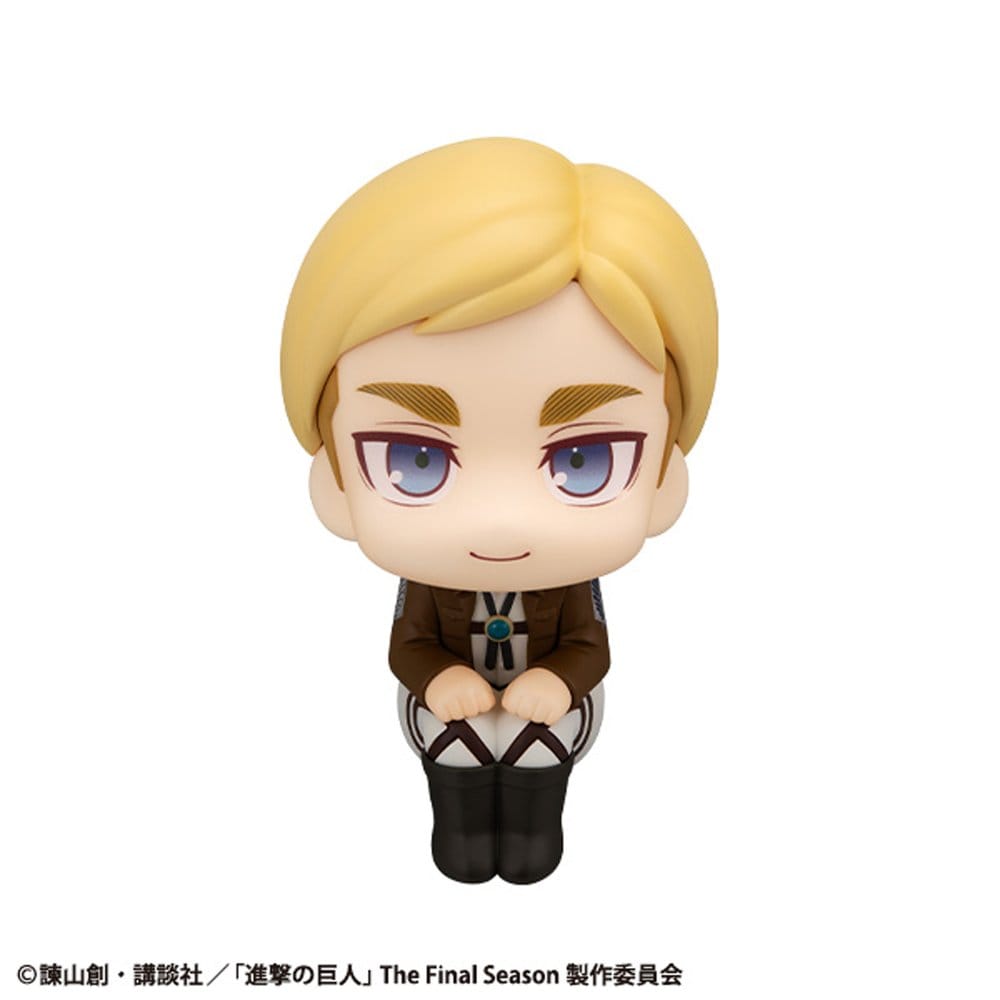 Attack on Titan Look Up PVC Statues Hange Zoe & Erwin Smith (with gift) 11 cm - Megahouse Statues