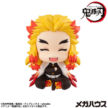 Demon Slayer: Kimetsu no Yaiba Look Up PVC Statue Rengoku Kyoujurou Smile Ver. 11 cm - Megahouse Statues