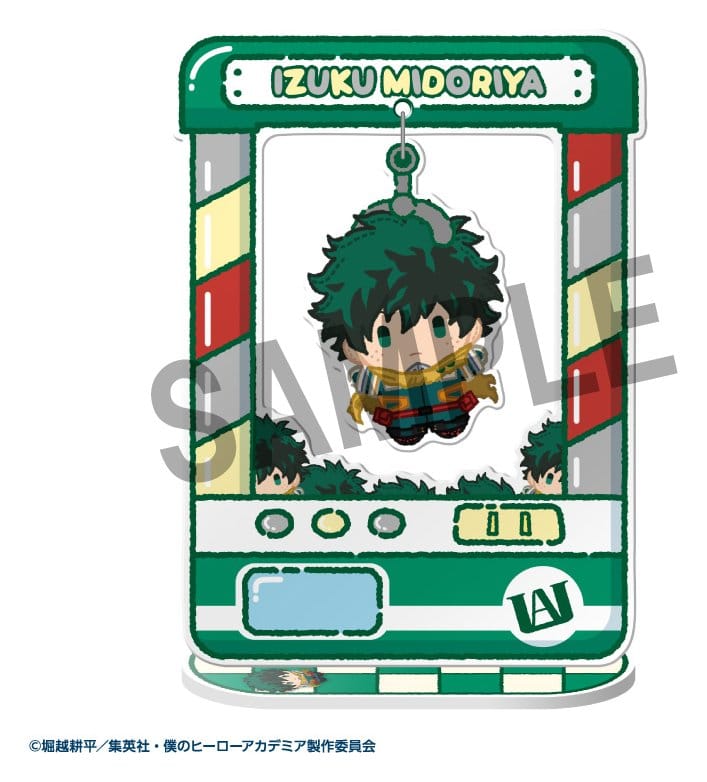 My Hero Academia Chara Catcher Acrylic Figures  Vol.2 Blind Box Display Box Qty 8 (Repeat) - Megahouse Mini Figures, Blind Boxes
