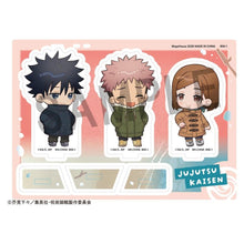 Jujutsu Kaisen Buddycolle Acrylic Stand 5th Anniversary C Megumi Fushiguro, Yuji Itadori & Nobara Kugisaki - Megahouse Mini Figures