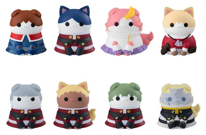 Mobile Suit Gundam SEED Mega Cat Project Mini Figures Nyandam SEED Cats in Disguise Blind Box Display Box Qty 8 - Megahouse Mini Figures, Blind Boxes
