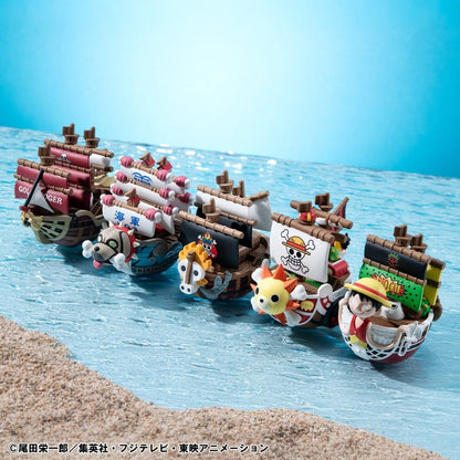 One Piece YuraColle Series Mini Figures 6-Pack Grand Line Collection Set Vol.3 6 cm - Megahouse Mini Figures