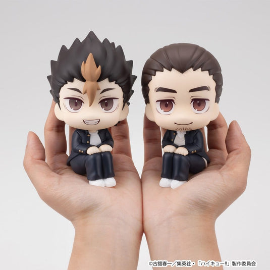 Haikyu!! Look Up PVC Figures 2-Pack Yu Nishinoya & Asahi Azumane 11 cm (with gift) - Megahouse Statues