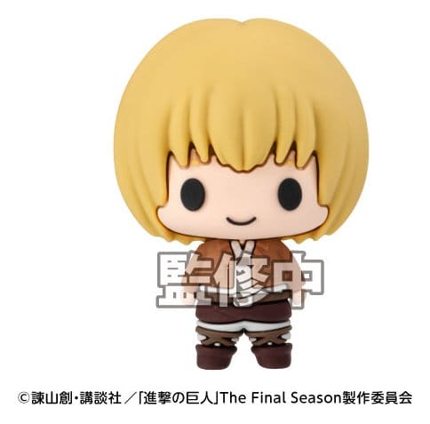 Attack on Titan Chokorin Collection Mini Figures 5 cm Blind Box Display Box Qty 6 - Megahouse Mini Figures, Blind Boxes