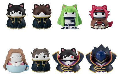 Code Geass: Lelouch of the Rebellion Mega Cat Project Mini Figures Code Genyass 3 cm Blind Box Assortment Box Qty 8 - Megahouse Mini Figures, Blind Boxes