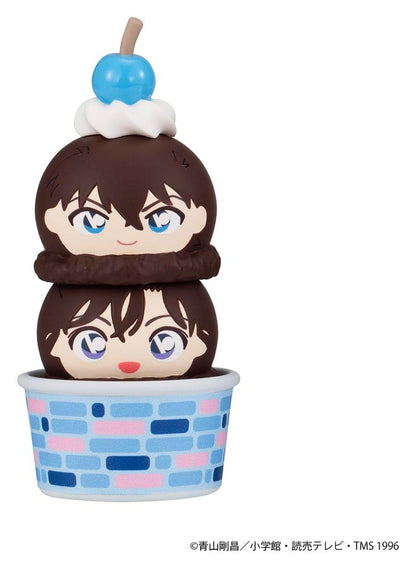 Detective Conan Tsumichen Stack up & Change Mini Figures 8 cm Blind Box Assortment Box Qty 6 (with gift) - Megahouse Mini Figures