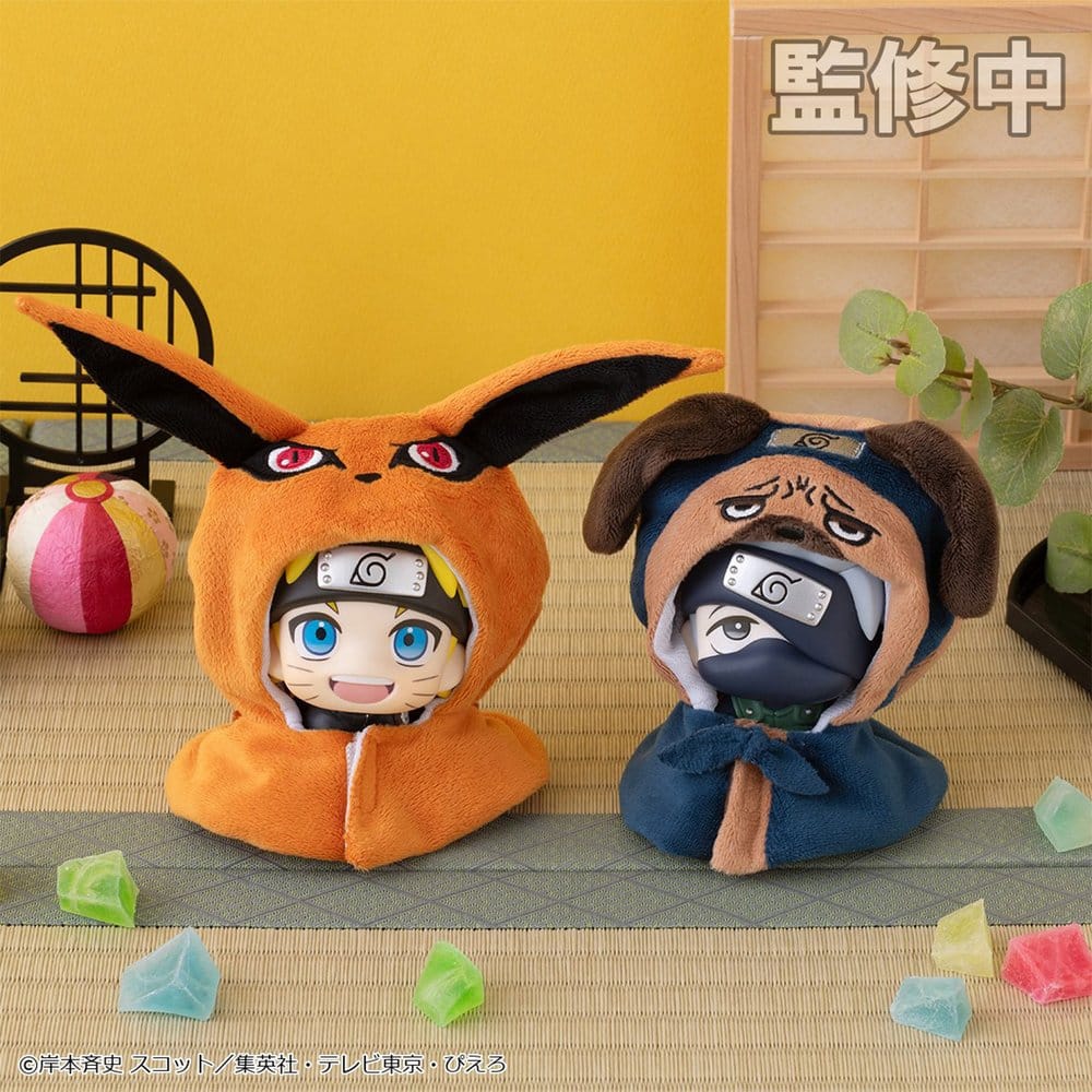 Naruto Shippuden Look Up Cape for PVC Figures Pakkun - Megahouse Action Figure Accessories