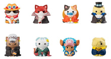 One Piece Mega Cat Project Mini Figures NyanPieceNyan! I'm gonna be king of Paw-rates!! Blind Box Assortment Box Qty 8 (Repeat)