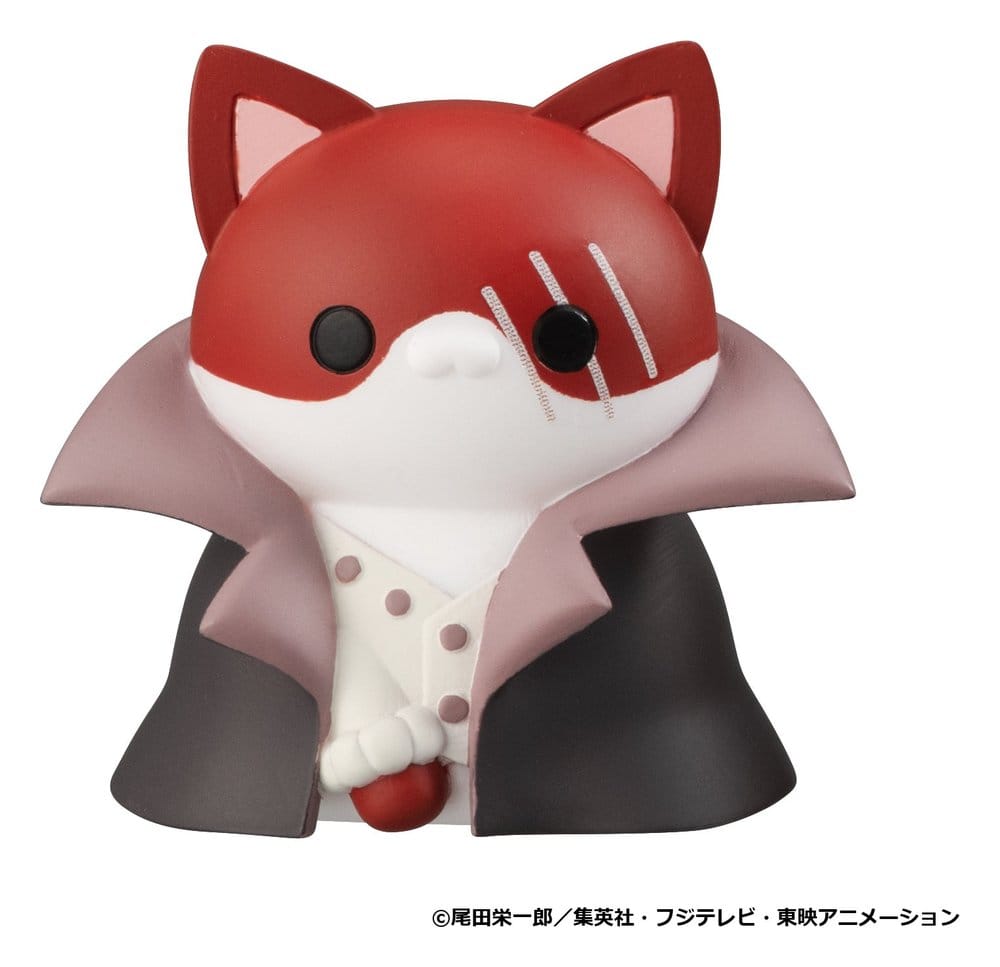 One Piece Mega Cat Project Mini Figures NyanPieceNyan! I'm gonna be king of Paw-rates!! Blind Box Assortment Box Qty 8 (Repeat) - Megahouse Blind Boxes