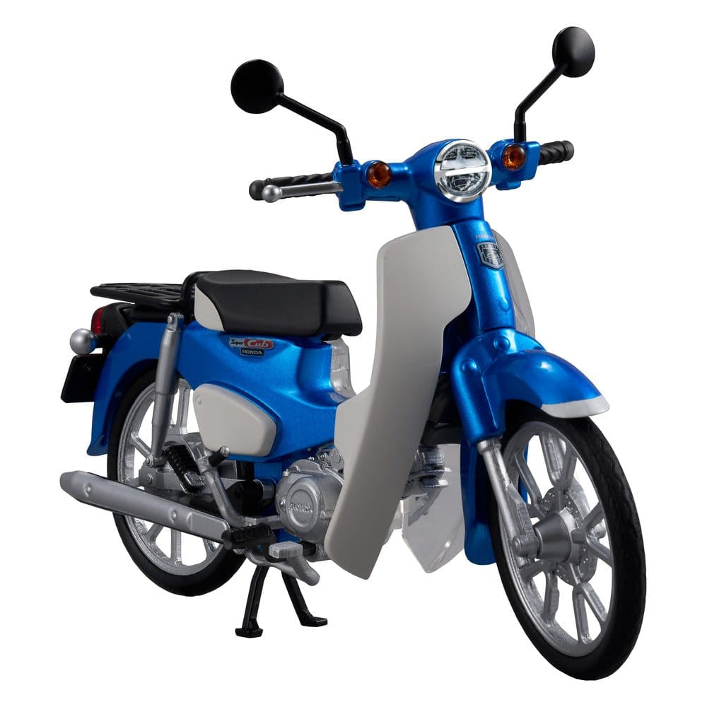 Honda Kaitanics Plastic Model Kit Super Cub 110 Glint Wave Blue Metalic - Megahouse Model Kits
