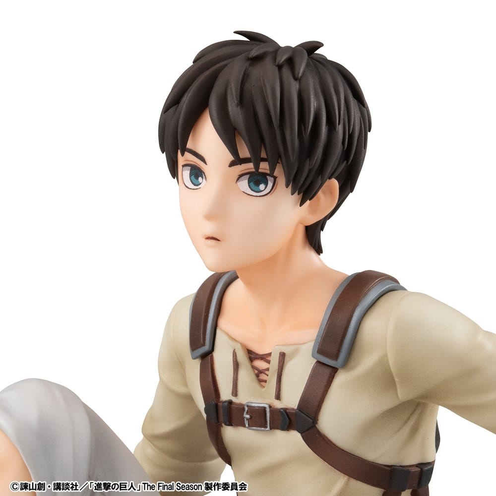 Attack on Titan G.E.M. Series PVC Figure Eren Yeager Palm Size - Megahouse Statues