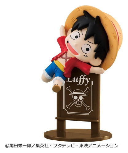 One Piece Ochatomo series Mini Figures Pirates Party 4 cm Blind Box Display Box Qty 8 (Repeat) - Megahouse Mini Figures, Blind Boxes
