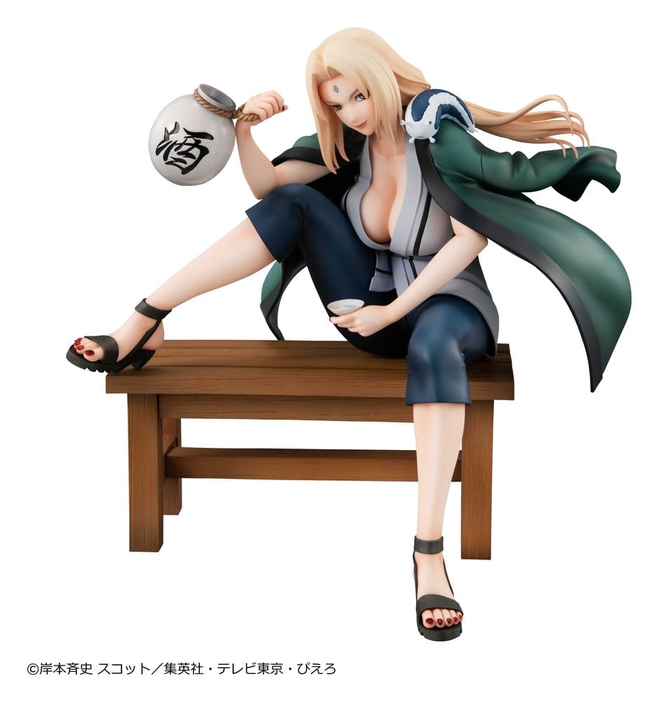 Naruto Shippuden Naruto Gals PVC Figure Tsunade Ver.2 16 cm (Repeat) - Megahouse Statues