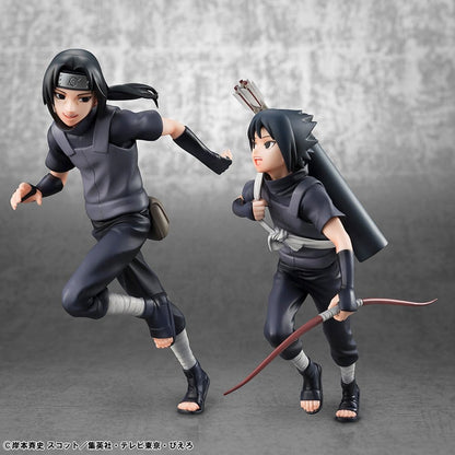 Naruto Shippuden G.E.M. Series PVC Figures 2-Pack Itachi Uchiha & Sasuke (Repeat)