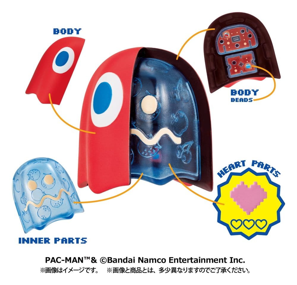 Pac-Man Inside Fantasy Mini Figures 6 cm Blind Box Display Box Qty 4 - Megahouse Mini Figures, Blind Boxes