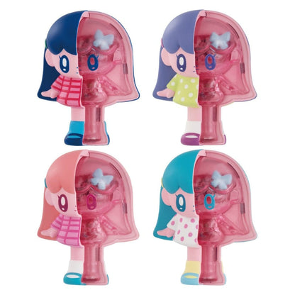 Inside Fantasy Mini Figures Monyogirl Blind Box Display (4) - MegaHouse Blind Boxes