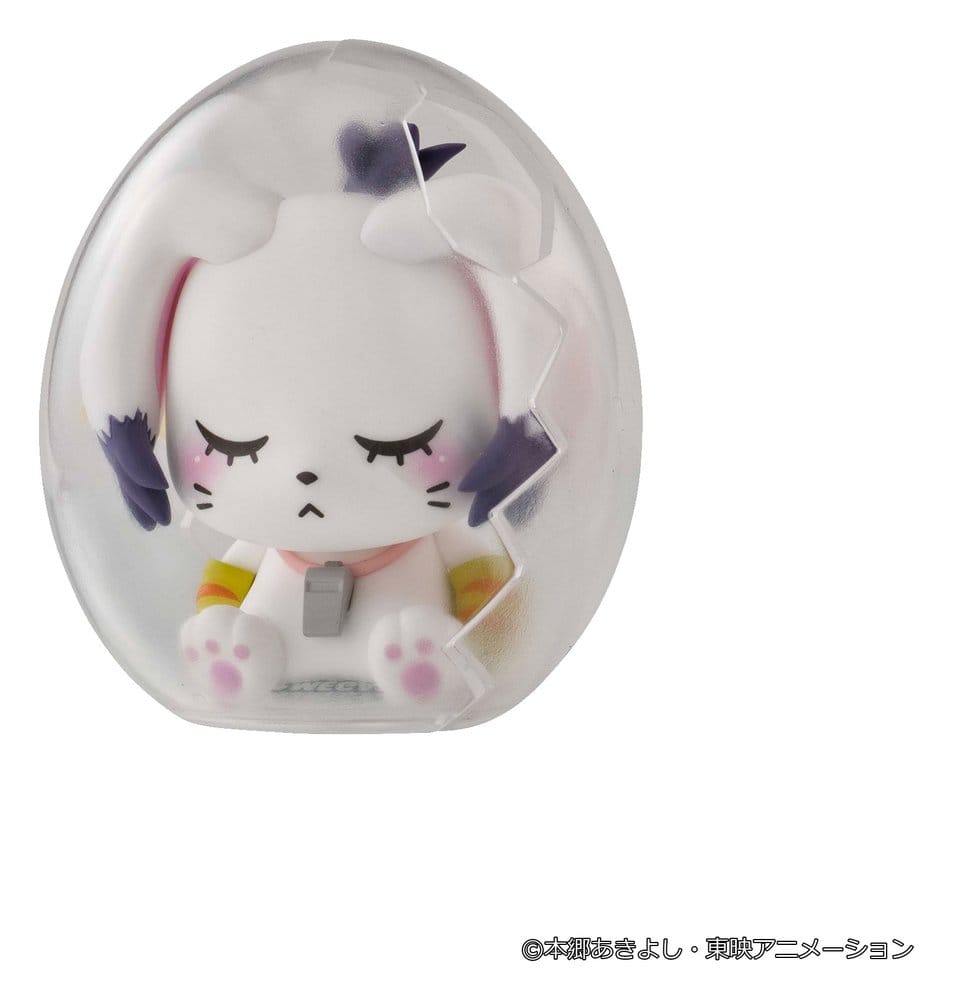 Digimon Adventure Mega Egg Figure Mini Figures Good Night Digicolle! Blind Box Display (8)