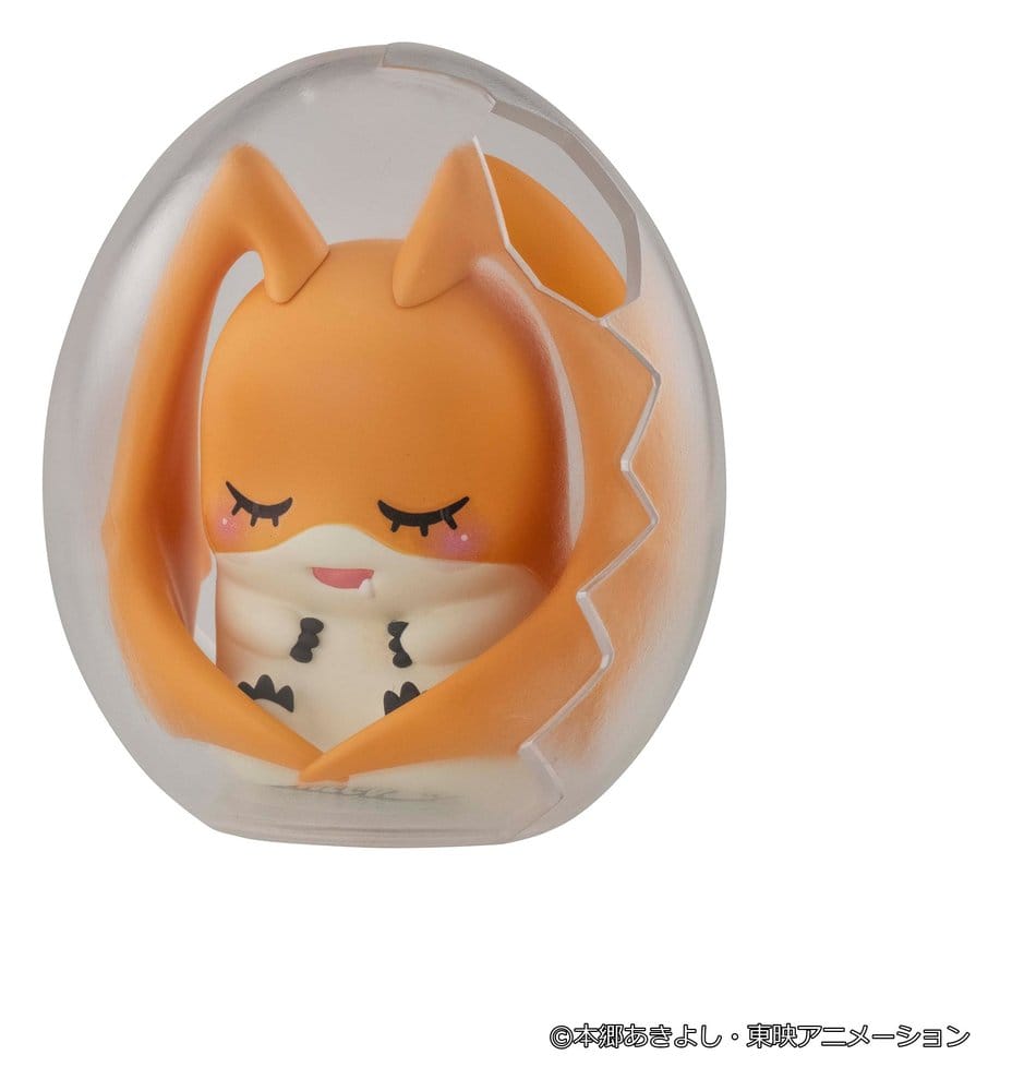 Digimon Adventure Mega Egg Figure Mini Figures Good Night Digicolle! Blind Box Display (8)