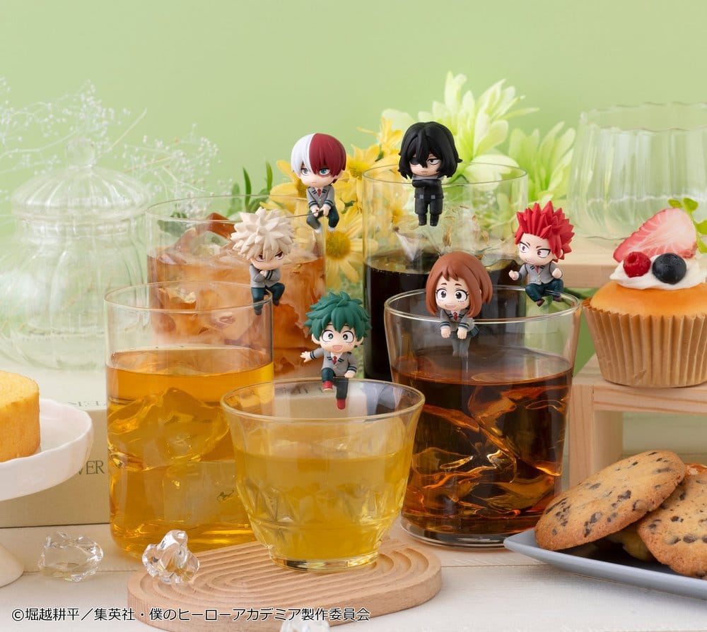 My Hero Academia Ochatomo Series Mini Figures A Little Break Tea Time Blind Box Display (6)