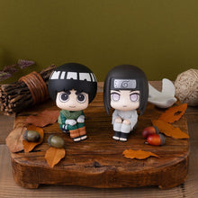 Naruto Shippuden Look Up PVC Figures 2-Pack Rock Lee & Neji Hyuga (with gift)