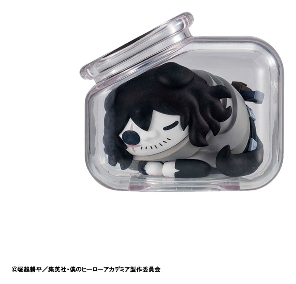 My Hero Academia Mega Cat Project Mini Figures Good Night Heroaca Cats Blind Box Display (8)