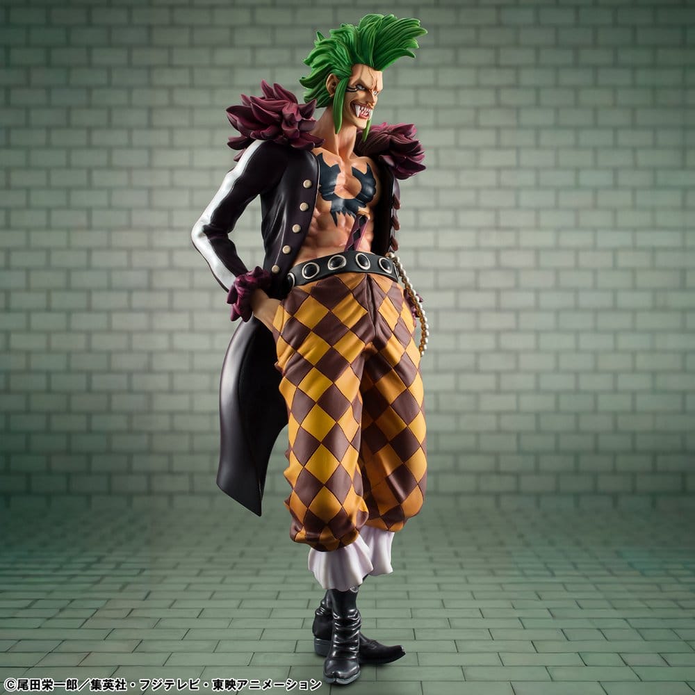 One Piece Portrait.Of.Pirates "Limited Edition" PVC Figure Bartolomeo the Cannibal (Limited Repeat) - Megahouse Statues