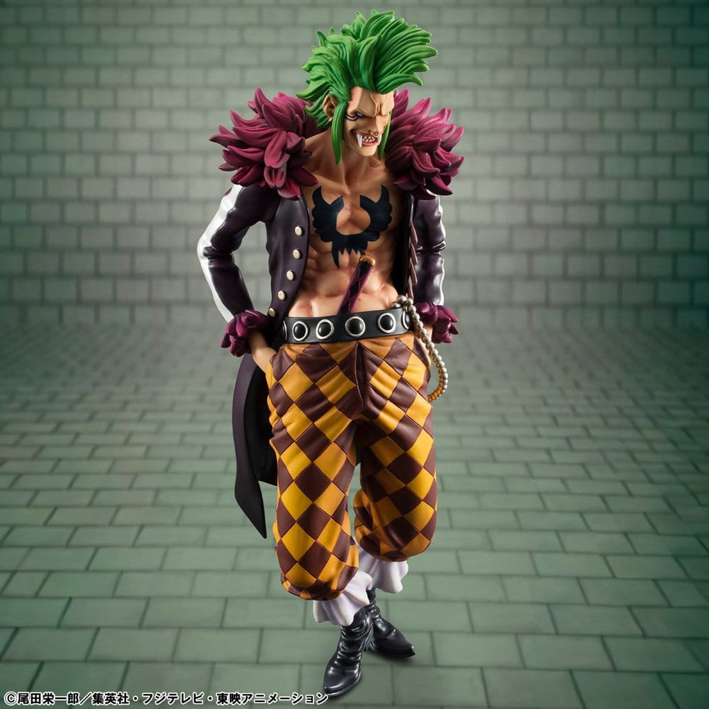 One Piece Portrait.Of.Pirates "Limited Edition" PVC Figure Bartolomeo the Cannibal (Limited Repeat) - Megahouse Statues