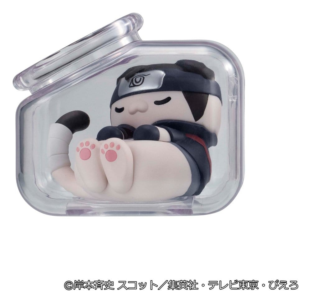 Naruto Shippuden Mega Cat Project Mini Figures Good Night Nyaruto! Gathering Akatsuki Edition Vol. 1 Blind Box Display (8)